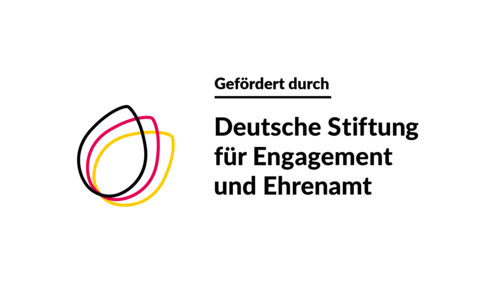 Logo: Gefördert durch Deutsche Stiftung Engagement und Ehrenamt