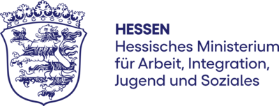 Dieses Projekt wird aus Mitteln des Ausbildungs‐ und Qualifizierungsbudgets (AQB) des Landes Hessen gefördert.